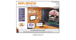 Desktop Screenshot of advanceceilings.co.uk